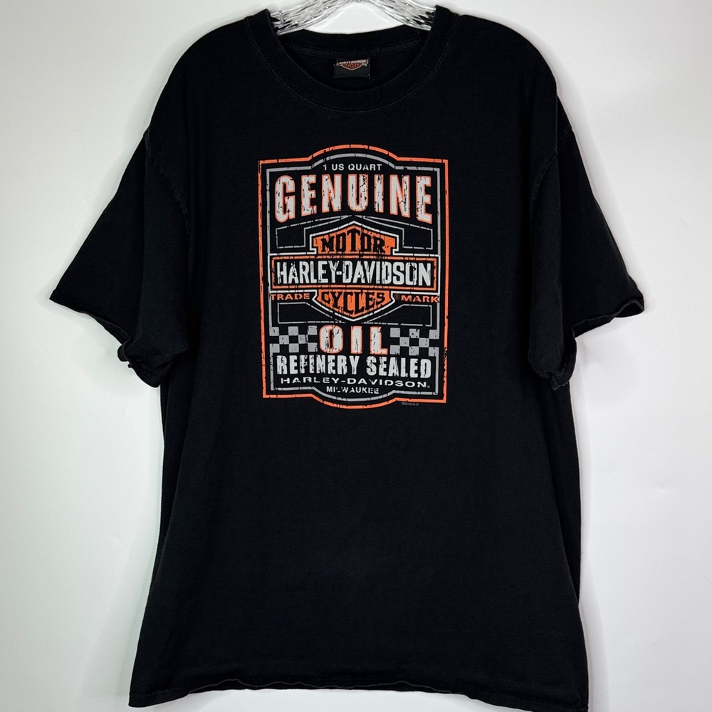 Harley-Davidson Rice Lake Wisconsin Black Tshirt L/XL